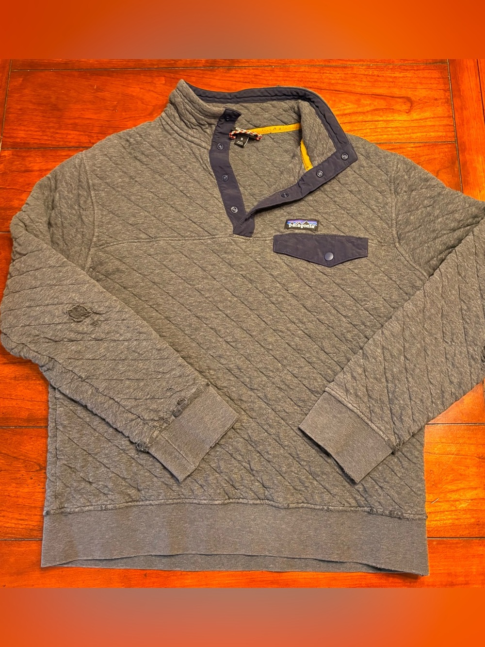 Patagonia Cotton Quilt Snap-T Pullover